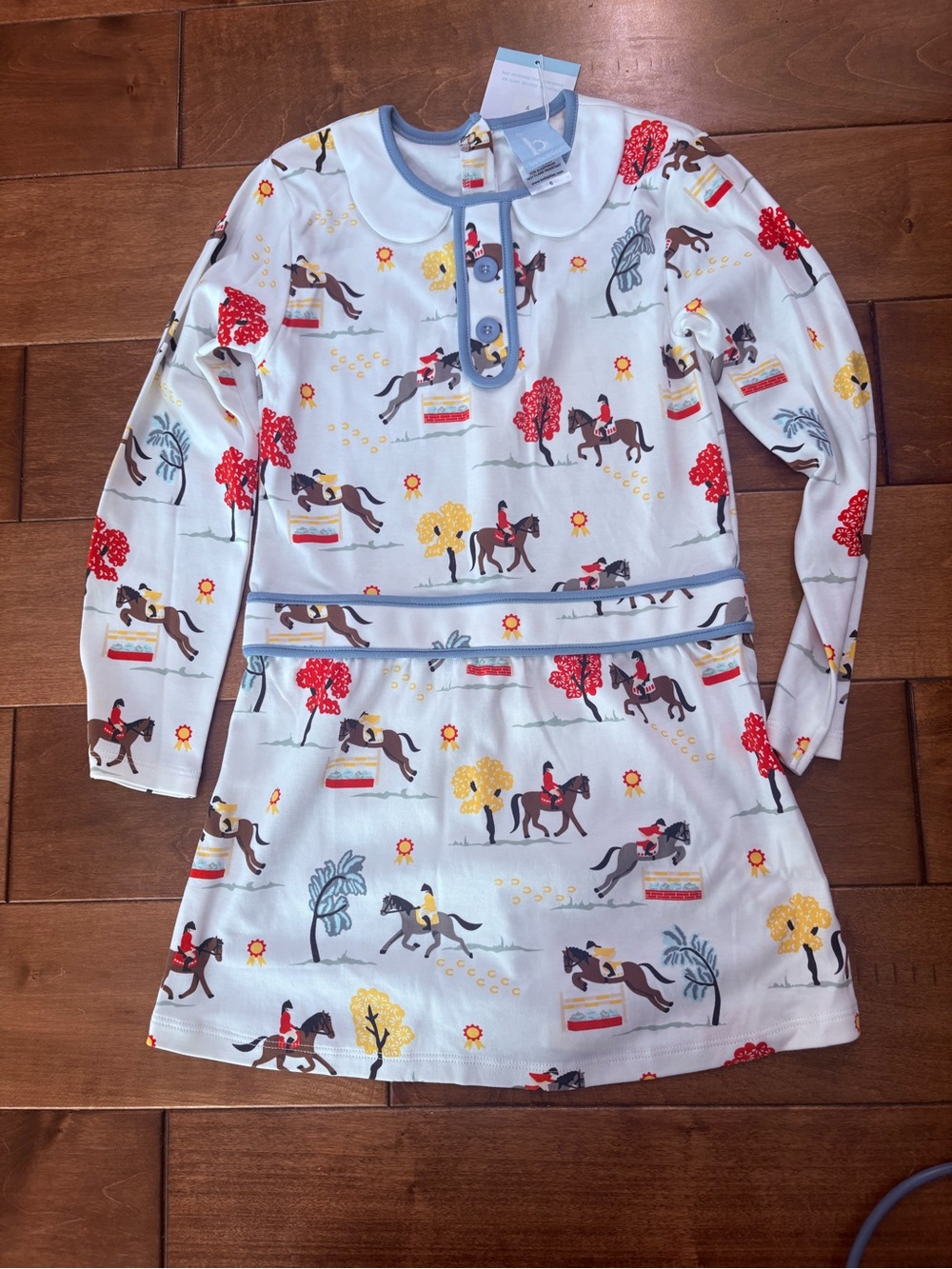bella bliss Equestrian Print dress
